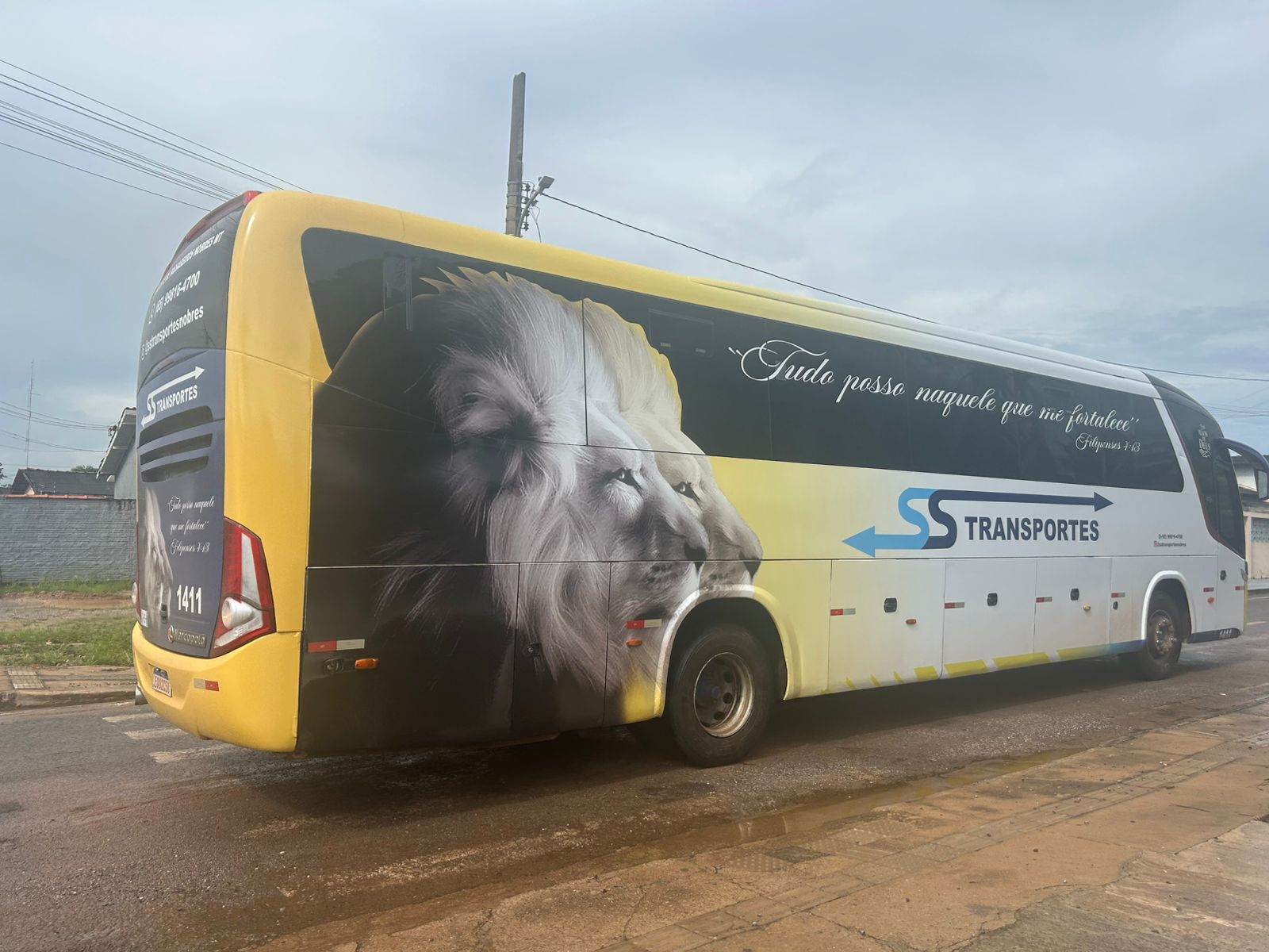 Poltronas do ônibus